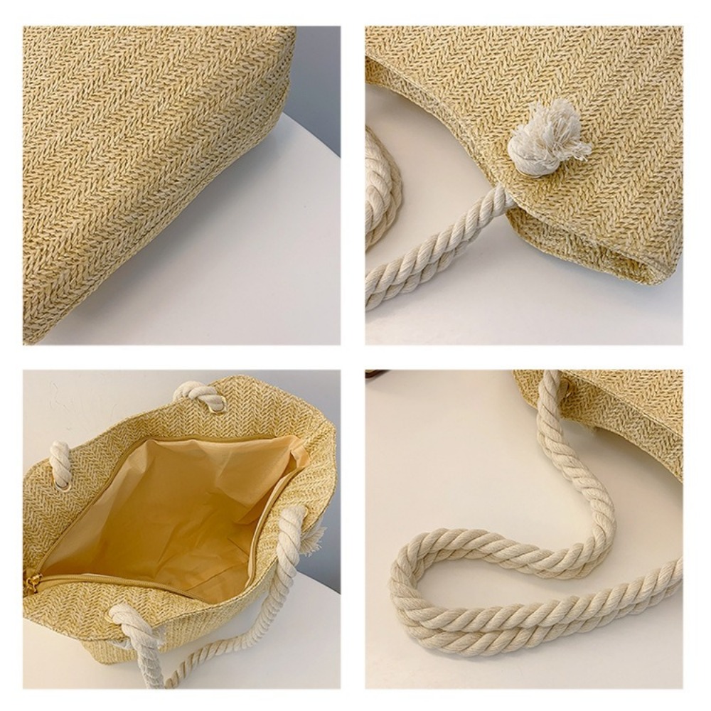 New Summer Beach Tote Bag Larg - Women'S Raffia Bags review and price