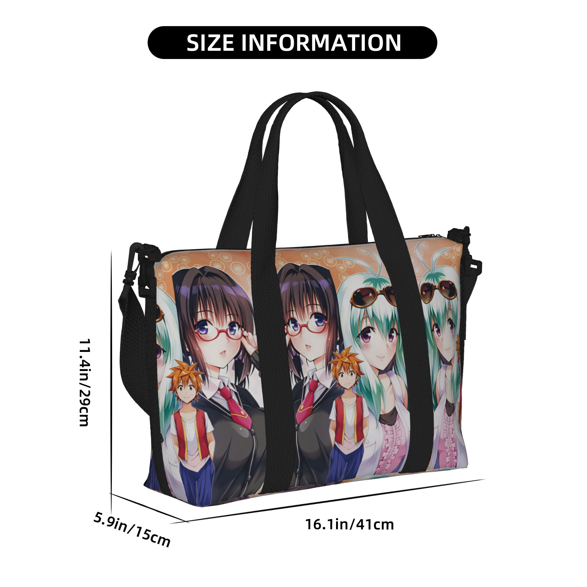 Custom Anime T-To L-Love R-Ru  - Women Bags Ru review and price